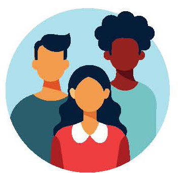 Citizens who identify as part of a racialized group